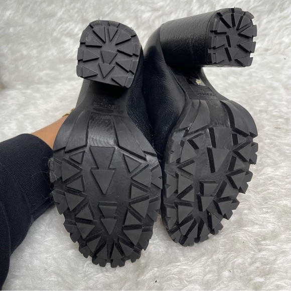 Schutz Zhara Lace-Up Boot in black size 5 - Picture 9 of 14